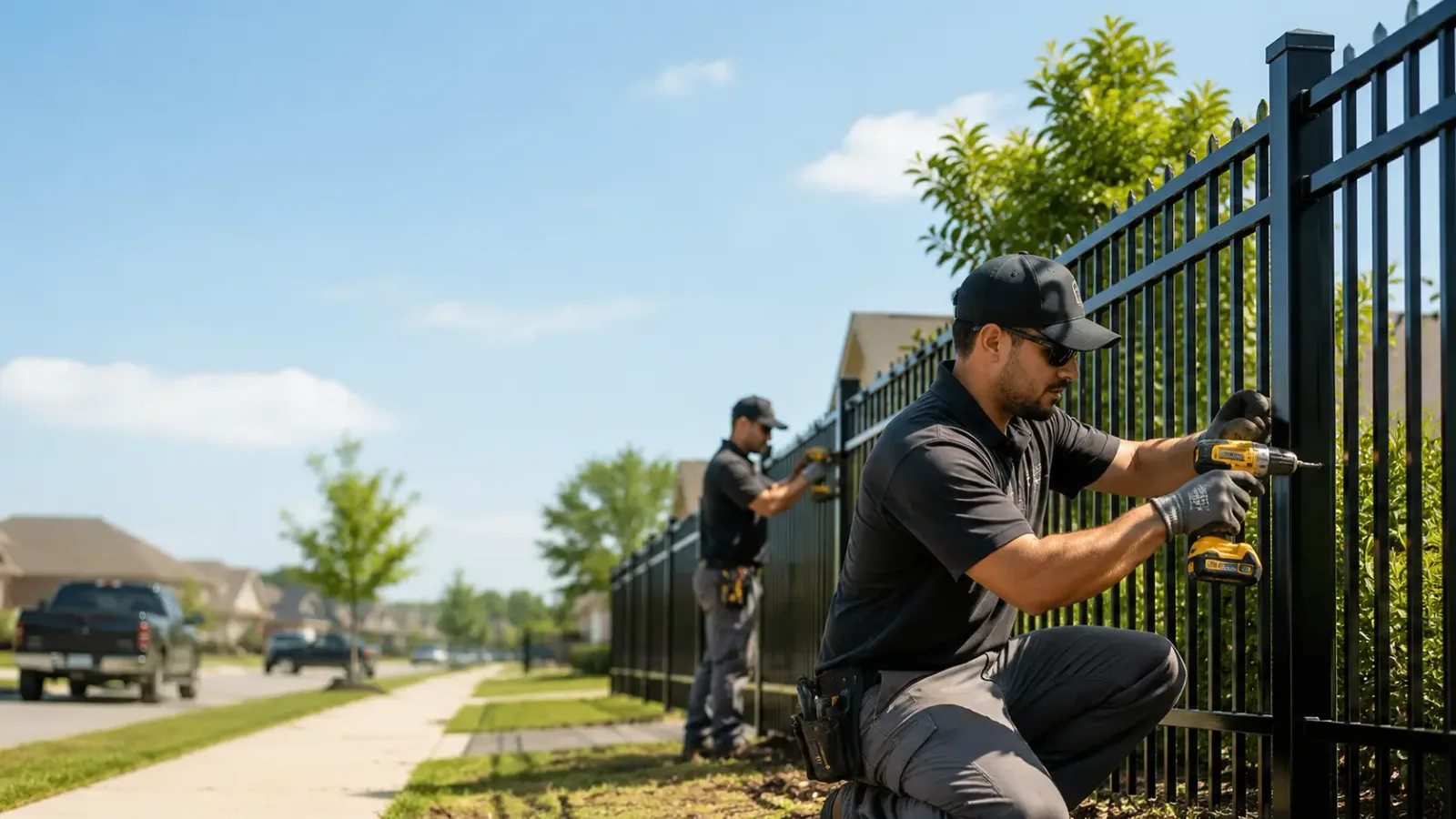Metal Fence Installation in West Terre Haute, IN